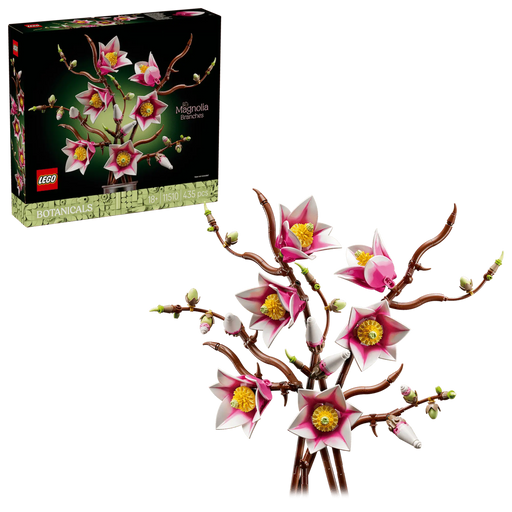 Set LEGO 11510 magnolias caja producto Botanicals completo
