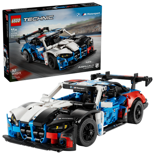 Set LEGO 42226 BMW caja producto Technic Motorsport completo
