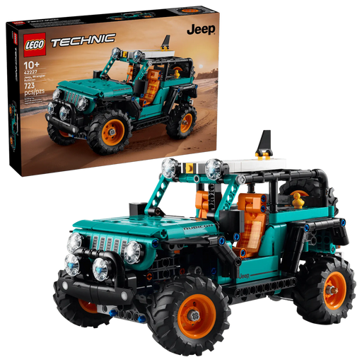 Set LEGO 42227 Jeep caja producto Technic Rubicon completo

