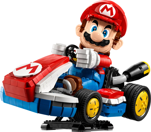 Set LEGO 72037 Mario Kart de 1972 piezas con figura construible Mario y vehículo icónico para coleccionistas adultos
