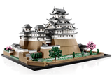 Set LEGO Architecture 21060 con cerezos en flor rosas y hojas verdes para jardines estacionales
