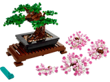 Set LEGO Bonsái 10281 montado con hojas verdes