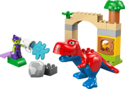 Set LEGO DUPLO 10463 completo Spidey-Rex Duende Verde arco cámara tesoro 25 piezas
