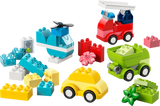 Set LEGO DUPLO 10474 con camión bomberos, helicóptero, coche y tractor de juguete
