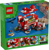 Set LEGO Minecraft 21270 Casa Champiñaca completo con todas las piezas y figuras incluidas
