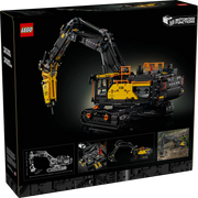 Set LEGO Technic 42215 Excavadora Volvo EC500 Hybrid de 2.028 piezas, modelo motorizado con brazo excavador funcional y cabina giratoria para constructores expertos
