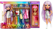 Set Rainbow High Fashion Studio Avery con muñeca articulada, maniquí de diseño, telas y herramientas creativas de moda - MGA Entertainment
