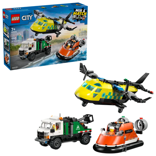 Set completo LEGO 60505 sistema modular 3 vehículos intercambiables
