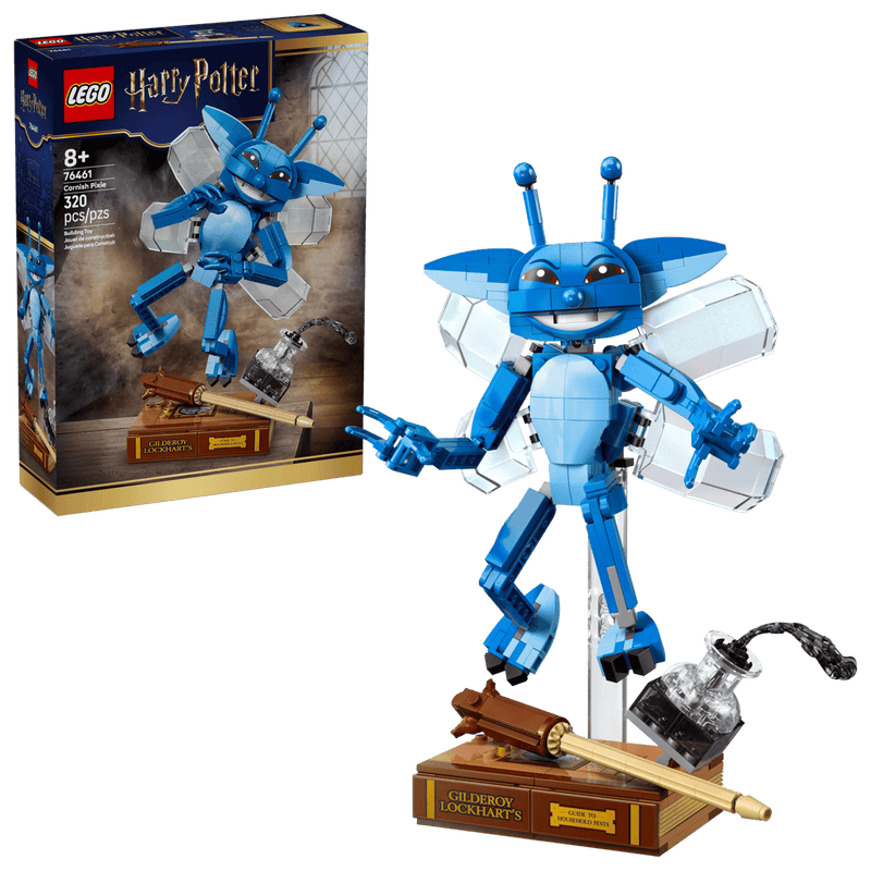 Set completo LEGO Harry Potter 76461 con caja, duendecillo construido, libro Lockhart y accesorios
