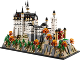 Set de construcción LEGO 21063 Castillo de Neuschwanstein completo de 31x46x20 cm, perfecto para coleccionistas y entusiastas de la arquitectura europea
