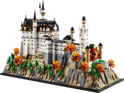 Set de construcción LEGO 21063 Castillo de Neuschwanstein completo de 31x46x20 cm, perfecto para coleccionistas y entusiastas de la arquitectura europea
