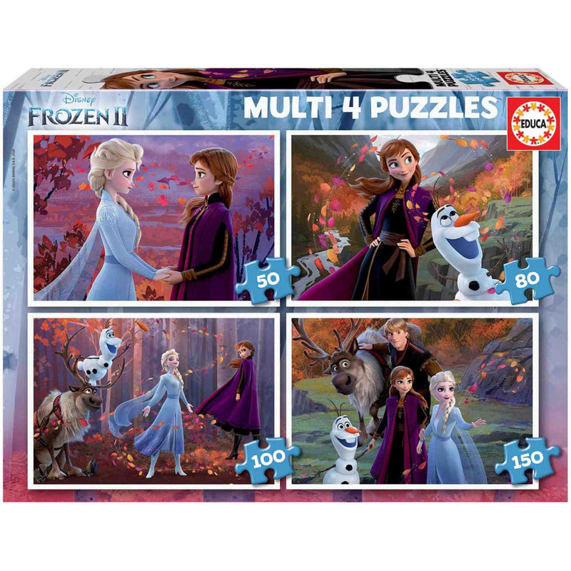 Educa Borrás Multipuzzle Frozen 2 50-80-100-150 pieces (18640)
