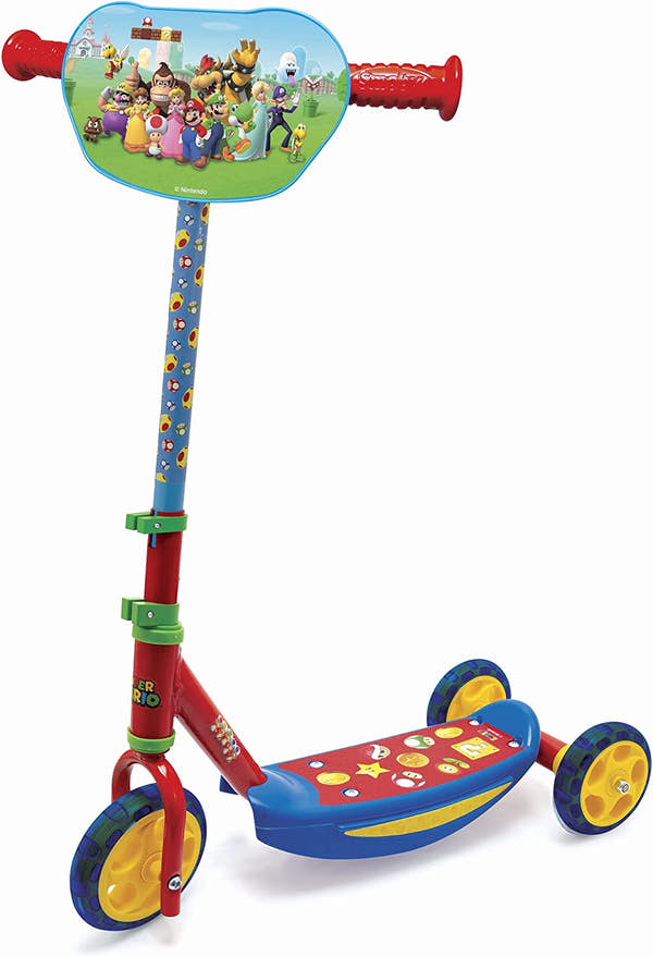 Simba Patinete 3 Ruedas Super Mario (7600750907)