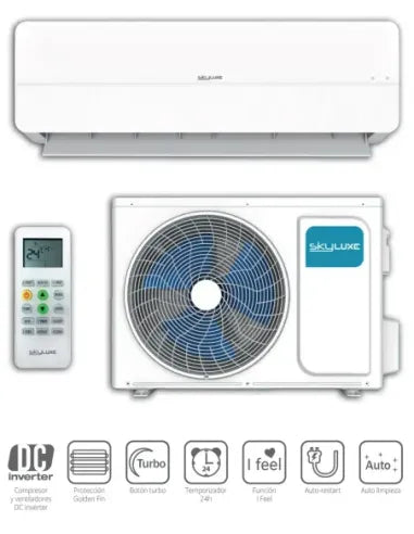 Aire Acondicionado Skyluxe 4500 Frigorías Inverter WiFi A++ - Potencia Premium