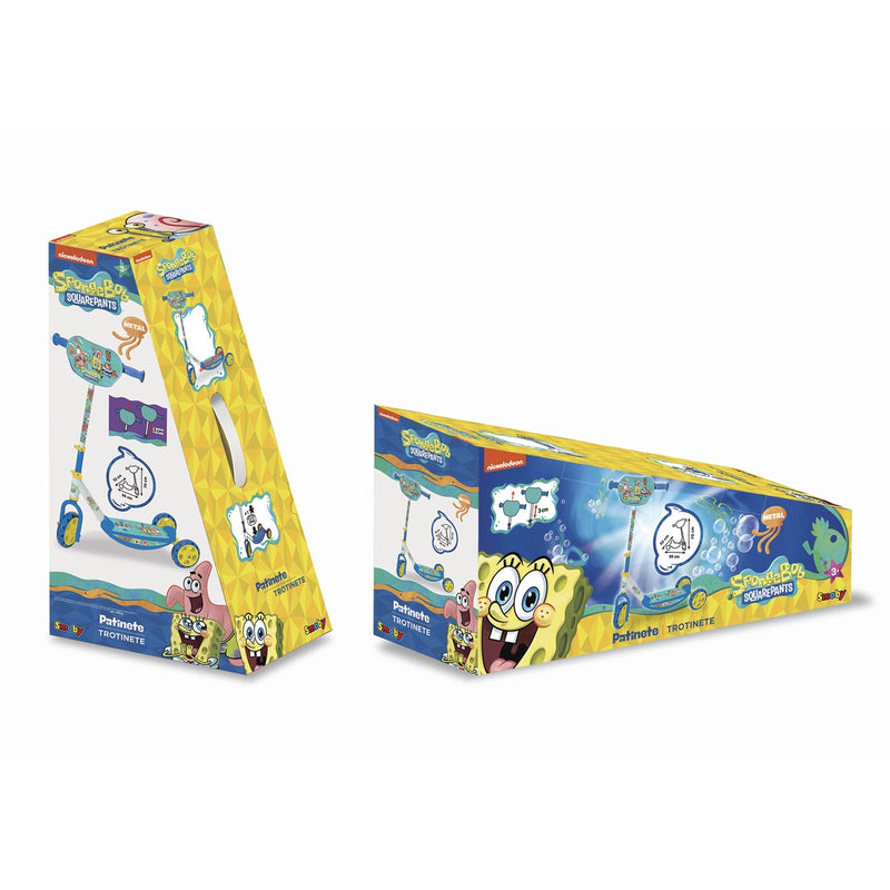 Smoby Patinete 3 ruedas Bob Esponja (7600750906)