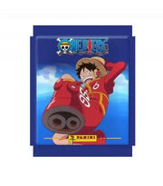 Sobre individual Panini One Piece Rumbo a Egghead con 6 pegatinas adhesivas coleccionables - Colección de 204 cromos con holográficas y troqueladas de Monkey D. Luffy y la tripulación del Sombrero de Paja