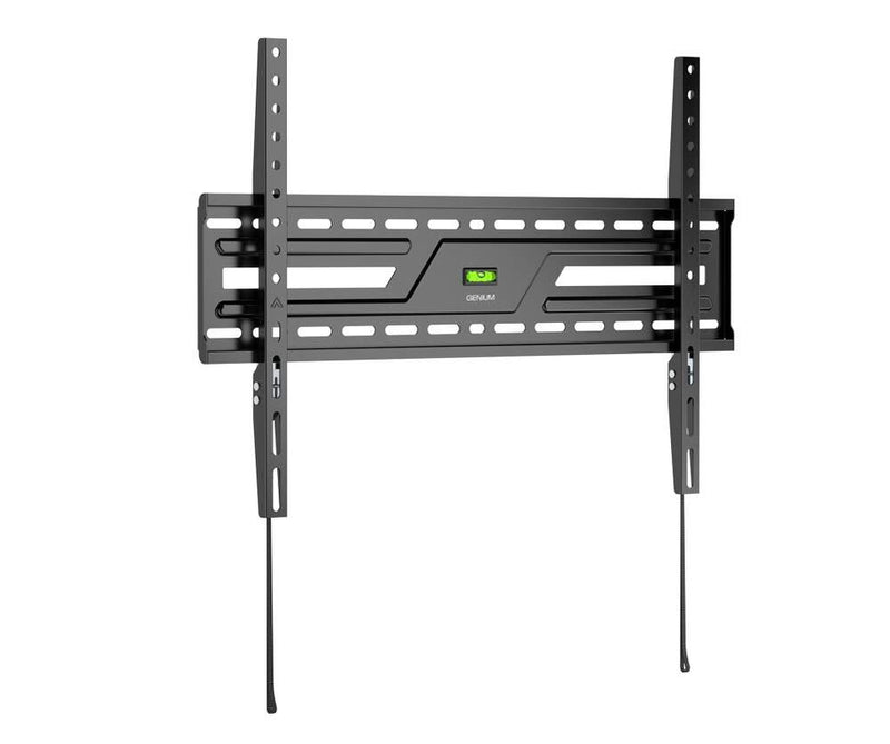 Soporte TV fijo Genium GSPF86 de acero negro para pantallas 37-86 pulgadas con capacidad hasta 75kg y montaje VESA universal
