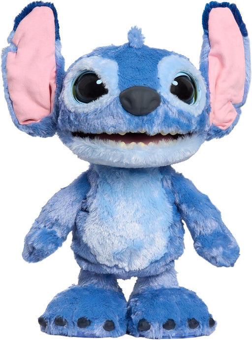 Stitch Premium Feature Plush con expresiones faciales animadas y múltiples modos de interacción inspirado en la película live action de Lilo & Stitch
