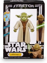 Stretch Star Wars Yoda figura estirable de Famosa con diseño auténtico del Gran Maestro Jedi en túnica verde tradicional
