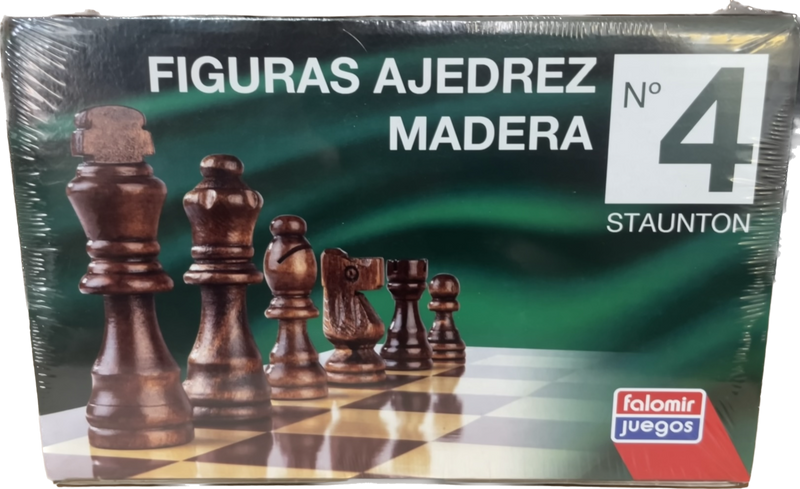 Falomir Figuras Ajedrez Madera Staunton N. 4 (32581)