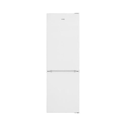 Frigorífico Combi Svan No Frost de 186 cm en color blanco, mostrando su diseño elegante y capacidad total de 295 litros.