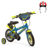 Pack Bicicleta 12'' Rayos + Casco Infantil - Toimsa: bicicleta y casco
