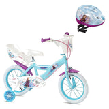 Pack Pack Bicicleta 14'' Frozen II + Casco a Juego: bicicleta y casco a juego