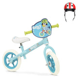 Pack Bicicleta sin Pedales Bluey + Casco Infantil - Toimsa: bicicleta y casco
