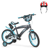 Pack Bicicleta 16'' Blue Ice + Casco Infantil - Toimsa: bicicleta y casco