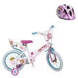 Pack Bicicleta 16'' Paw Patrol Skye + Casco a Juego - Toimsa: bicicleta y casco