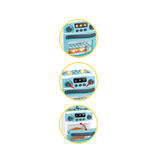 Cocina y horno Mint Toy Planet – detalles de fuegos, luz del horno y bandeja