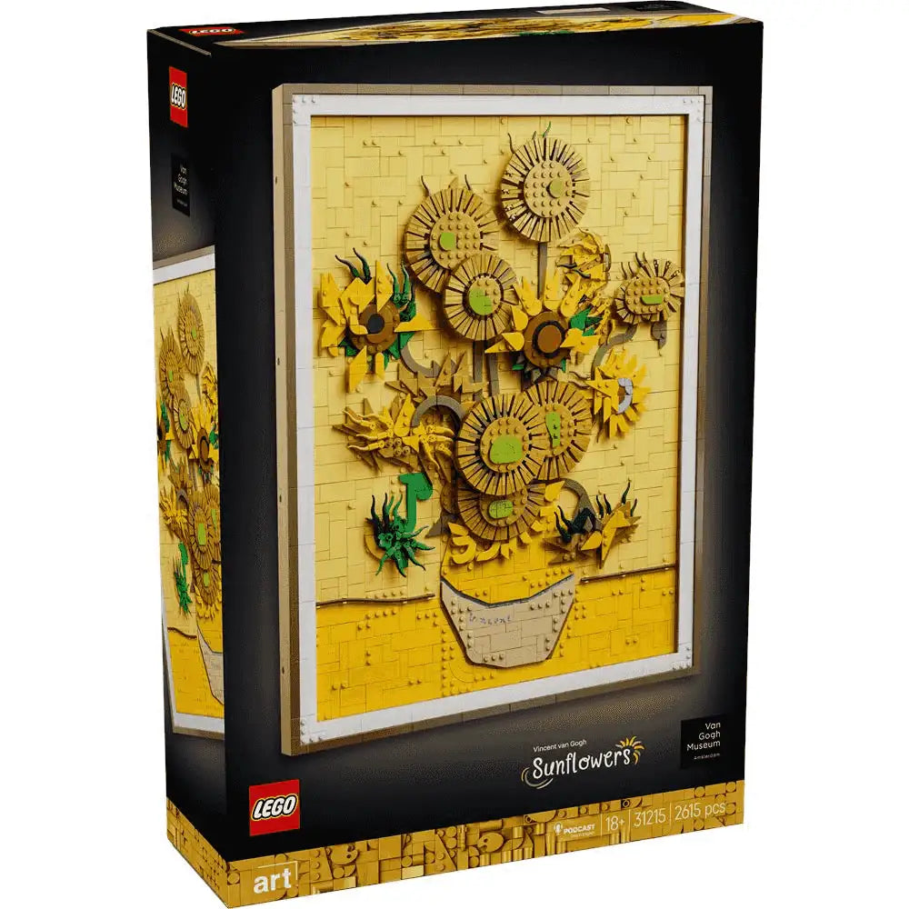 LEGO Art 31215 – Van Gogh: Los Girasoles - Obra Maestra para Adultos
