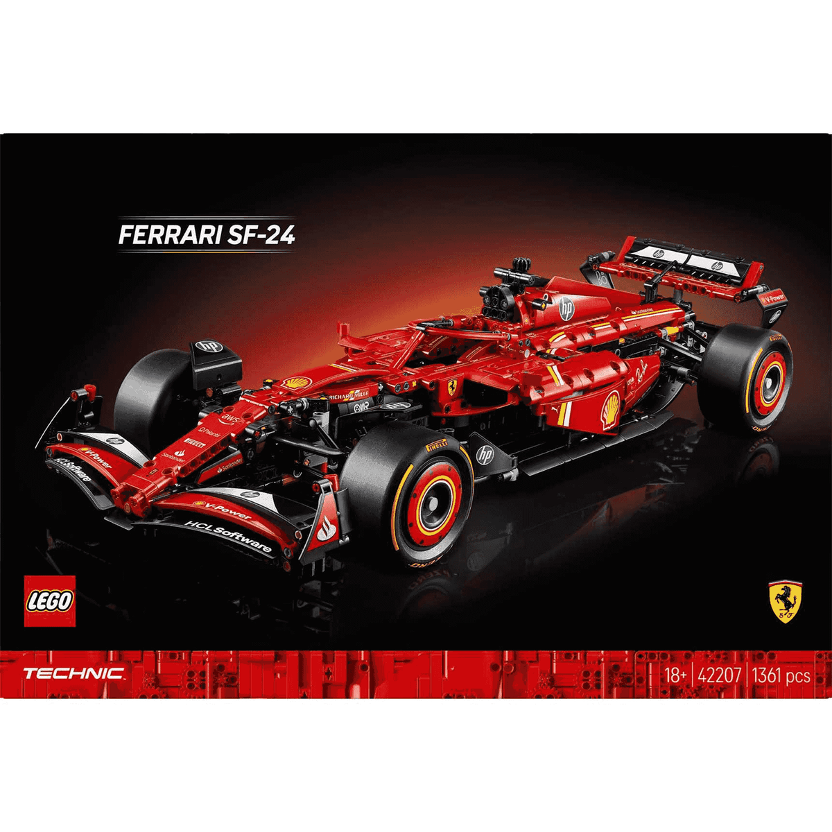 LEGO Technic Ferrari SF-24 F1 (42207) – Réplica Oficial Fórmula 1 2024