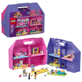 LEGO Friends Casa de Muñecas Creativa Portátil 42697 cerrada y abierta