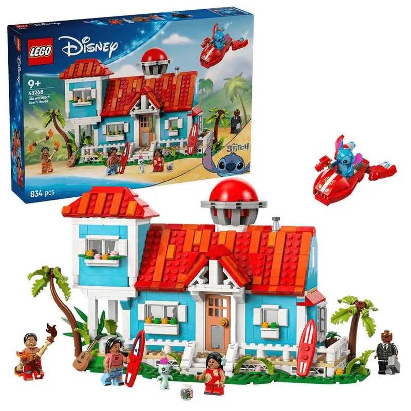 LEGO Disney Casa en la playa de Lilo y Stitch (43268)