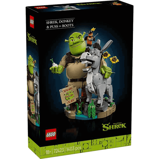 LEGO Shrek Shrek, Asno y Gato con Botas 72423 - imagen 1