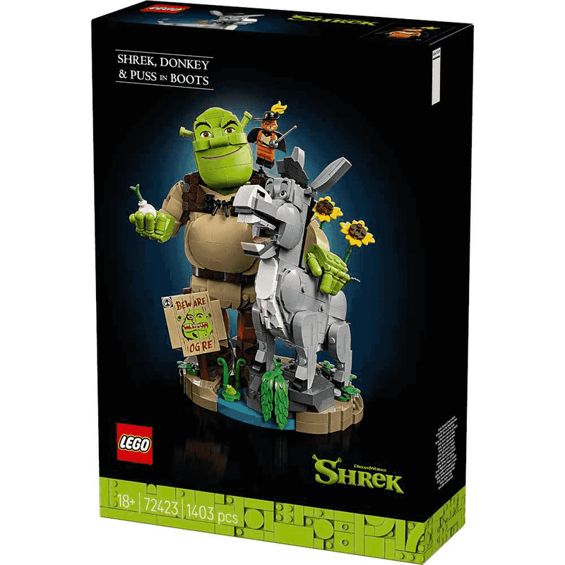 LEGO Shrek Shrek, Asno y Gato con Botas 72423 - imagen 2