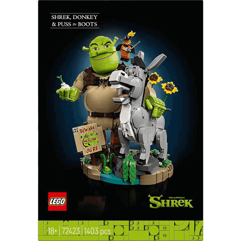 LEGO Shrek Shrek, Asno y Gato con Botas 72423 - imagen 3