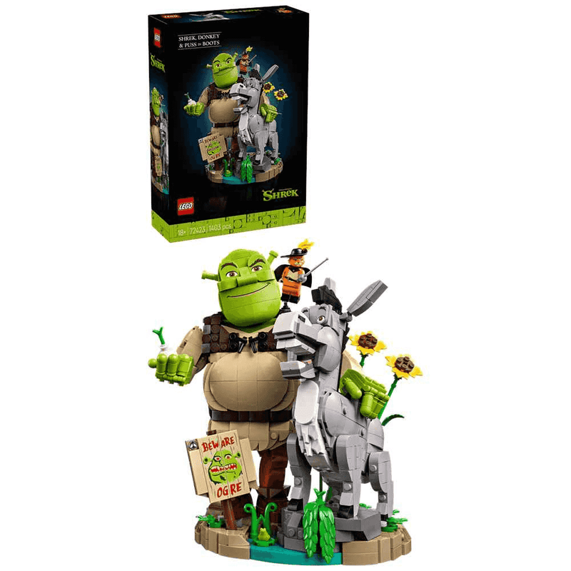 LEGO Shrek Shrek, Asno y Gato con Botas 72423 - imagen 4