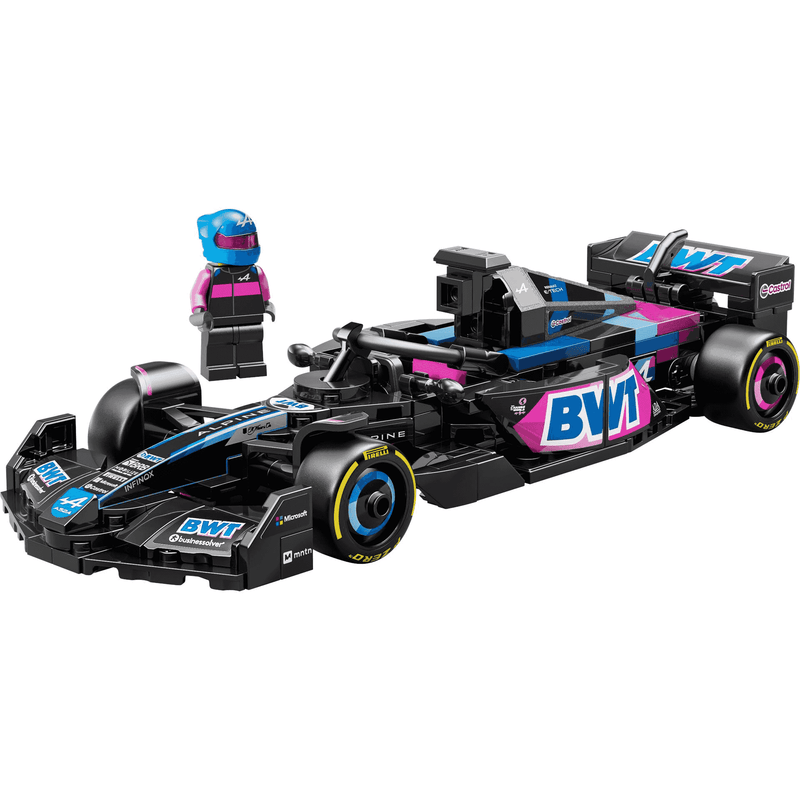 LEGO Speed Champions BWT Alpine F1 Team A524 Race Car