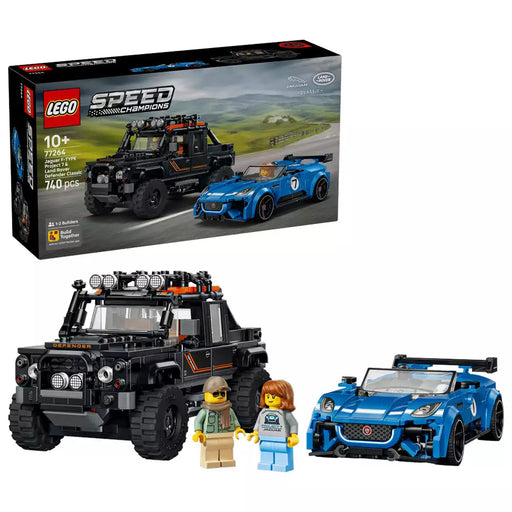 LEGO Speed Champions Jaguar Project 7 y Defender 77264 - imagen 2