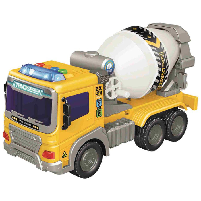 Toy Planet City Service Concrete Mixer Truck Light and Sound (011571)
