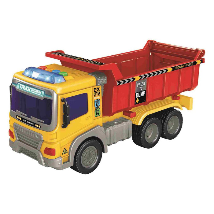 Toy Planet City Servie Dump Truck with light and sounds (011573)