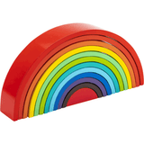 Arcoíris de madera Montessori Toy Planet – arcos montados