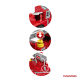 Camión de bomberos con luz y sonido – funciones del camión