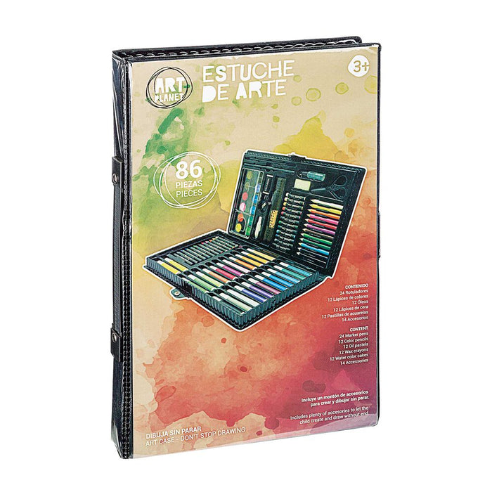 Art Planet Estuche de pintura con 86 piezas (AP-16)