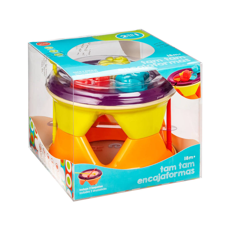 Toy Planet Tambor Tam Tam Encajaformas (9917)