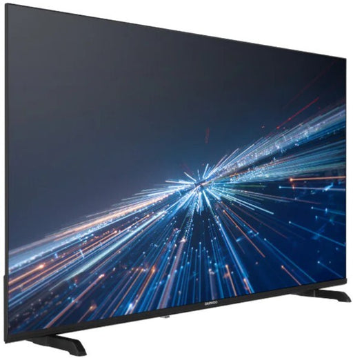 TV Daewoo 43DM56UV de 43 pulgadas con tecnología UHD 4K, Smart TV integrada, HDR10 y conectividad WiFi, perfecta para entretenimiento doméstico en espacios medianos
