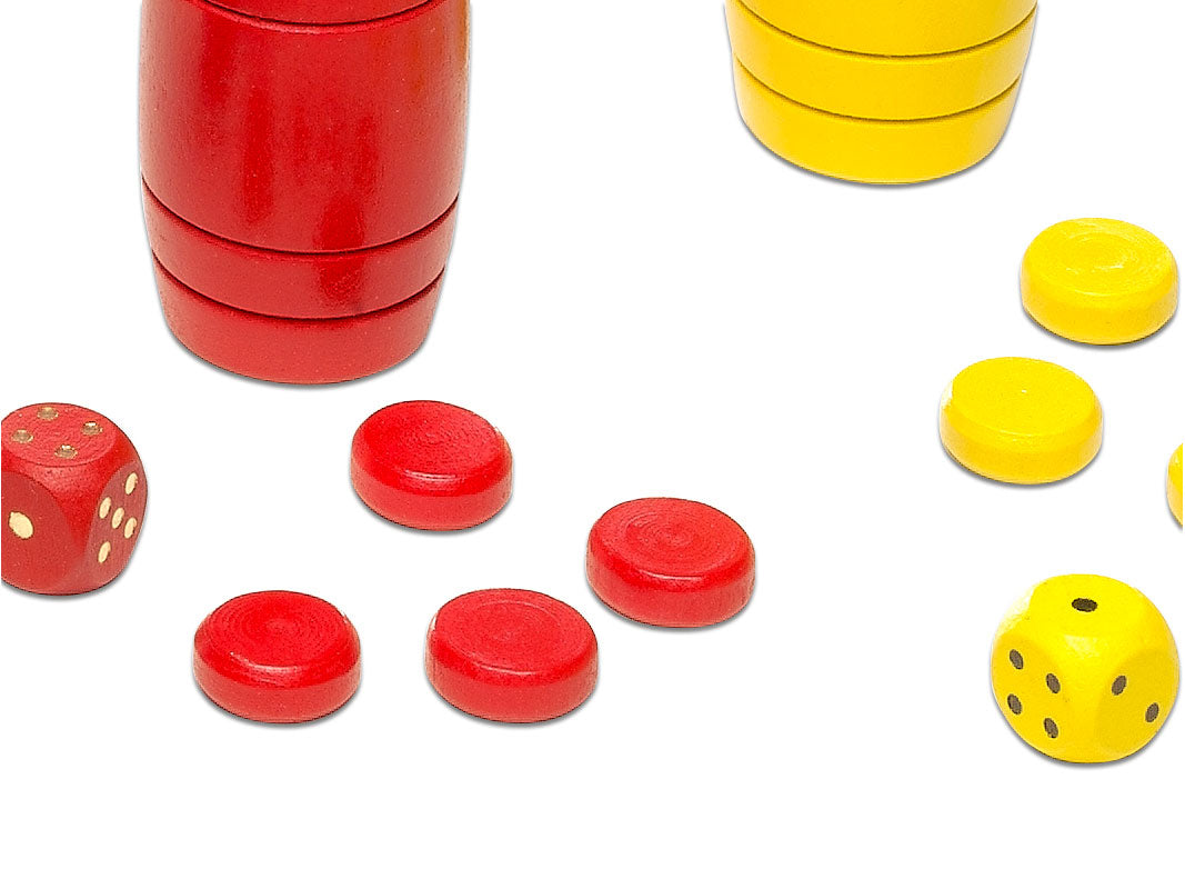 Tablero Parchís/oca con Accesorios de Madera Cayro, imagen 3