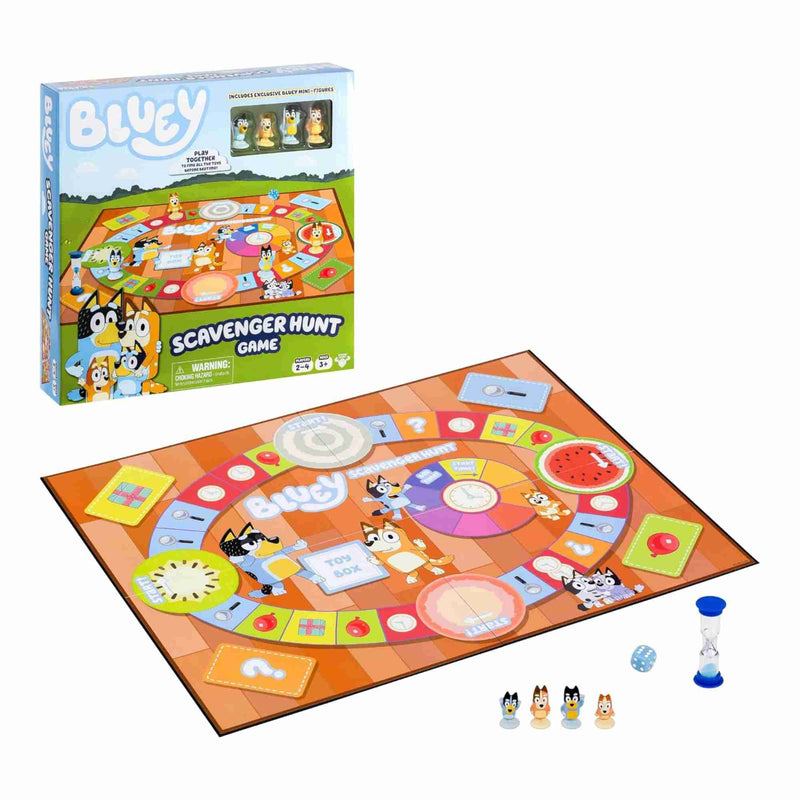 Bluey Scavenger Hunt Game – Juego de Mesa para Peques (EGB01000)
